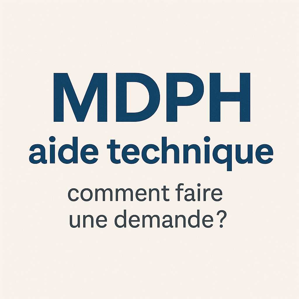 You are currently viewing MDPH aide technique : comment faire une demande claire et efficace