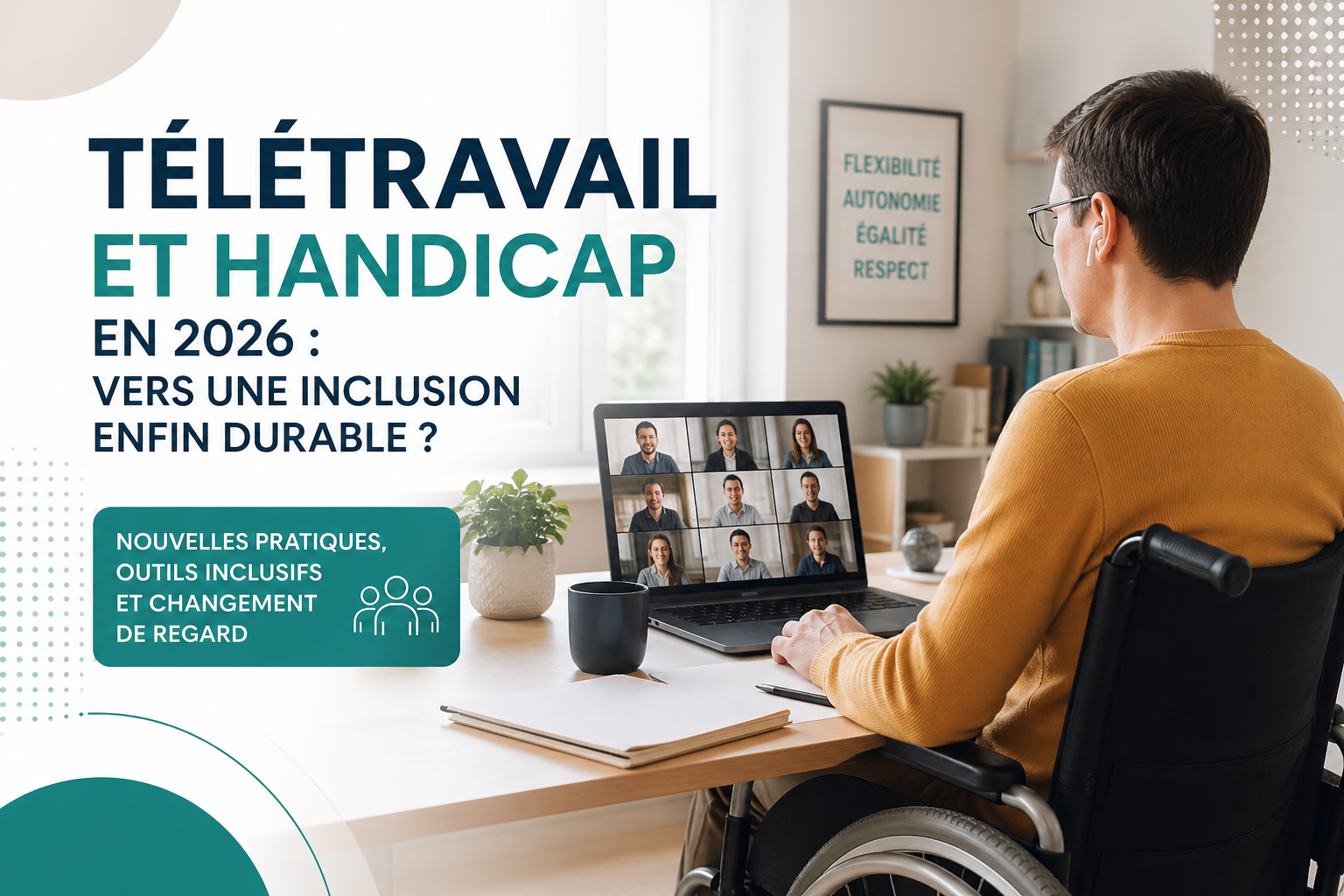 You are currently viewing Télétravail et handicap en 2026 : vers une inclusion enfin durable ?